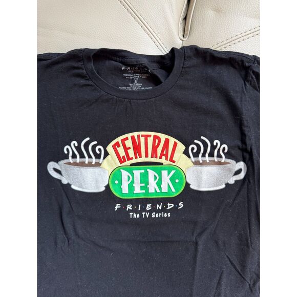 Friends Set of 2 Women's Shirts Black/White Size Small - Picture 4 of 5